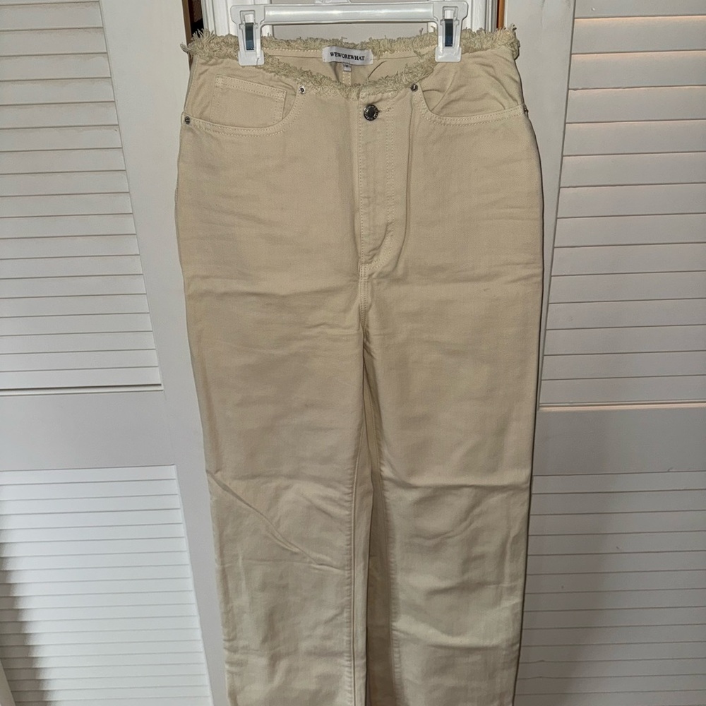 WeWoreWhat Straight Leg Jeans